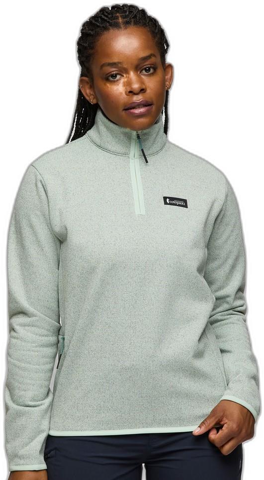 Envo Fleece Quarter-Zip Pullover - Womens - heather foam 1