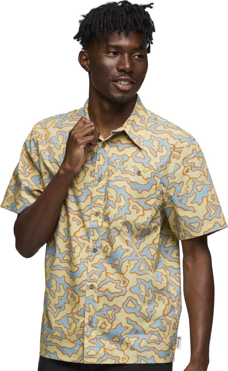 Estival Button Up Shirt - Mens - island llama grain 1