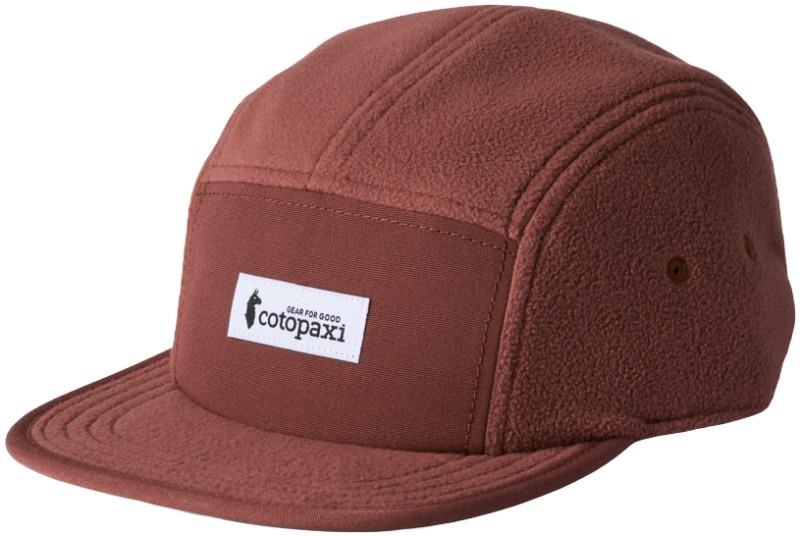 Fleece 5-Panel Hat - sepia 1