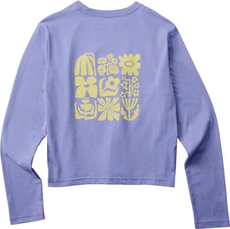 Flower Patch LS T-Shirt - Womens - aster 1