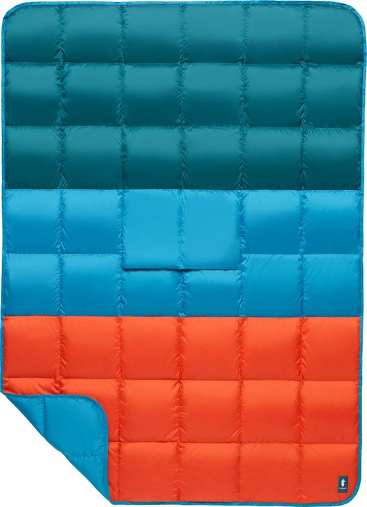 Fuego Down Blanket - abyss stripes 1