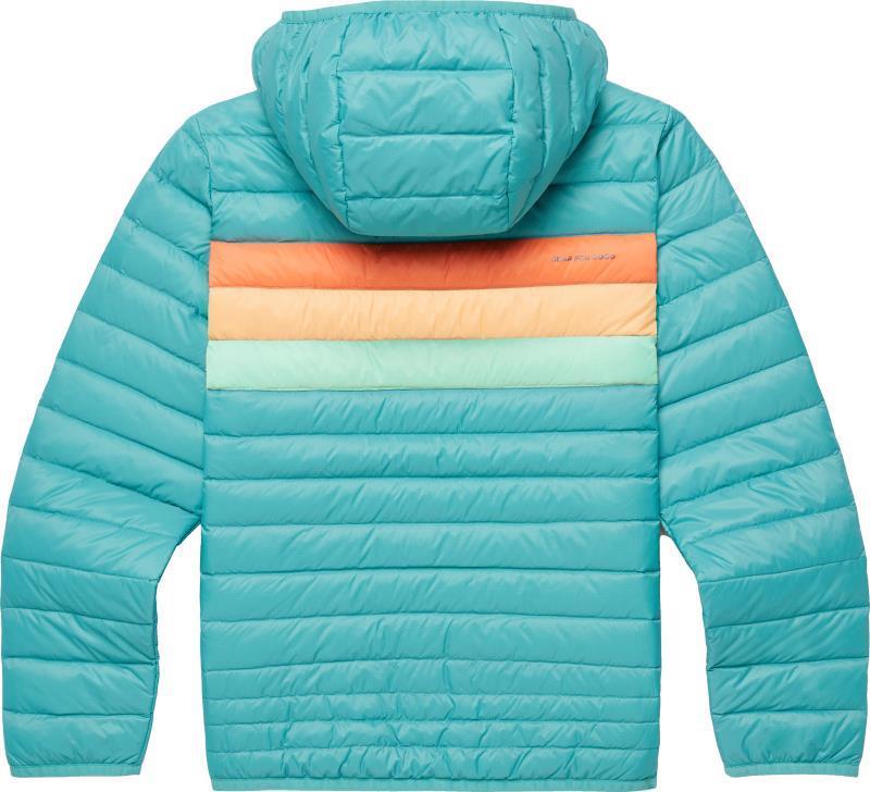 Fuego Down Hooded Jacket - Kids - coastal stripes 1