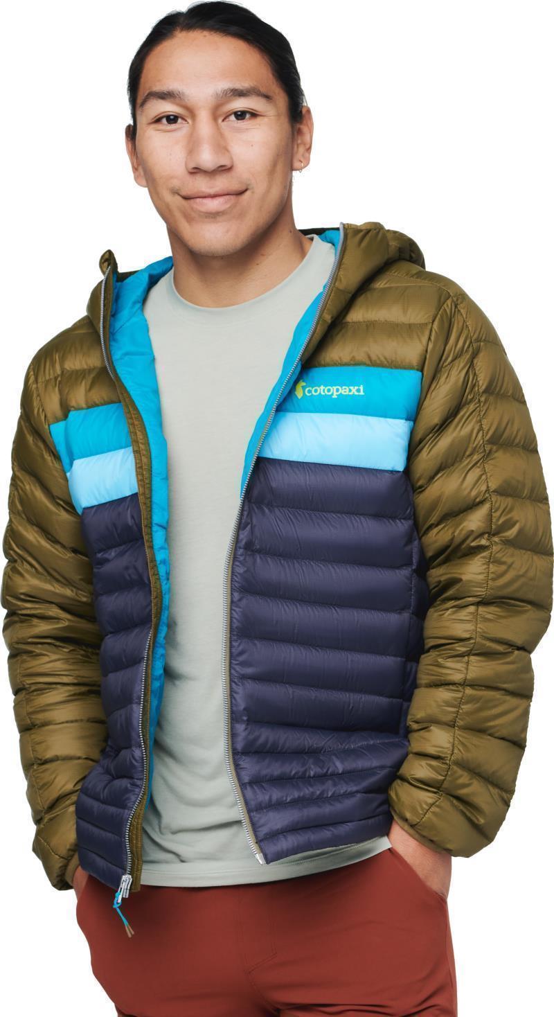 Fuego Down Hooded Jacket - Mens - Oak / Graphite 2