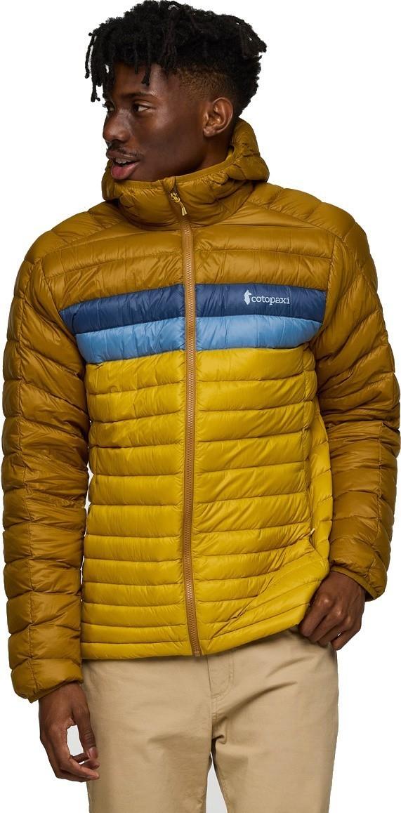 Fuego Down Hooded Jacket - Mens - bronze / gold 1