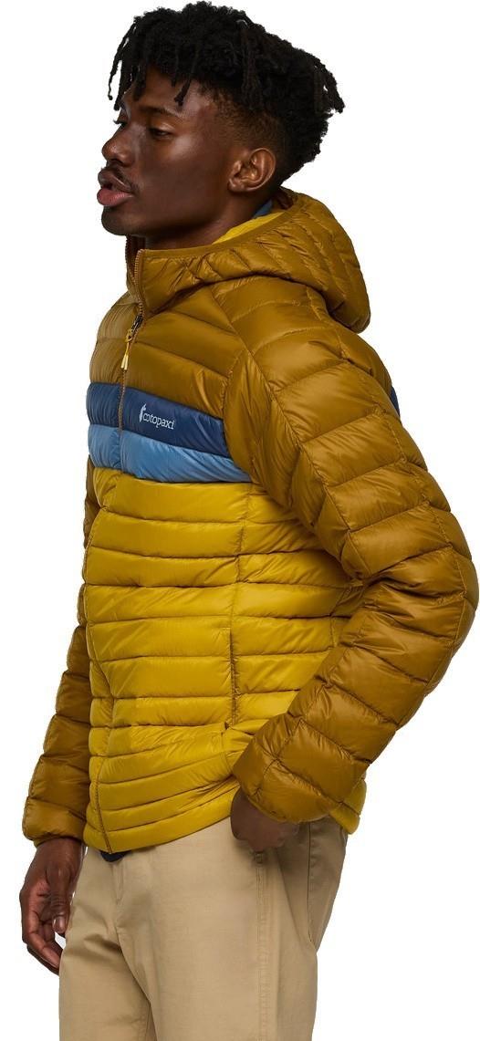 Fuego Down Hooded Jacket - Mens - bronze / gold 1