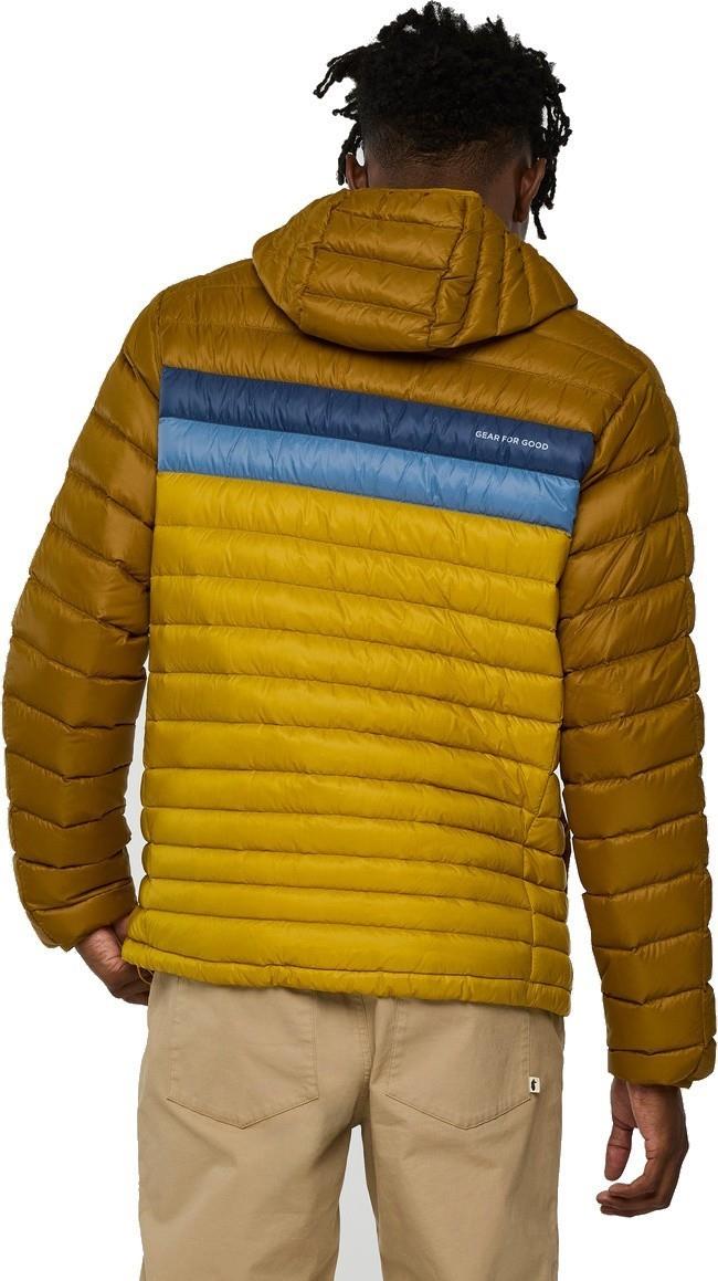 Fuego Down Hooded Jacket - Mens - bronze / gold 1
