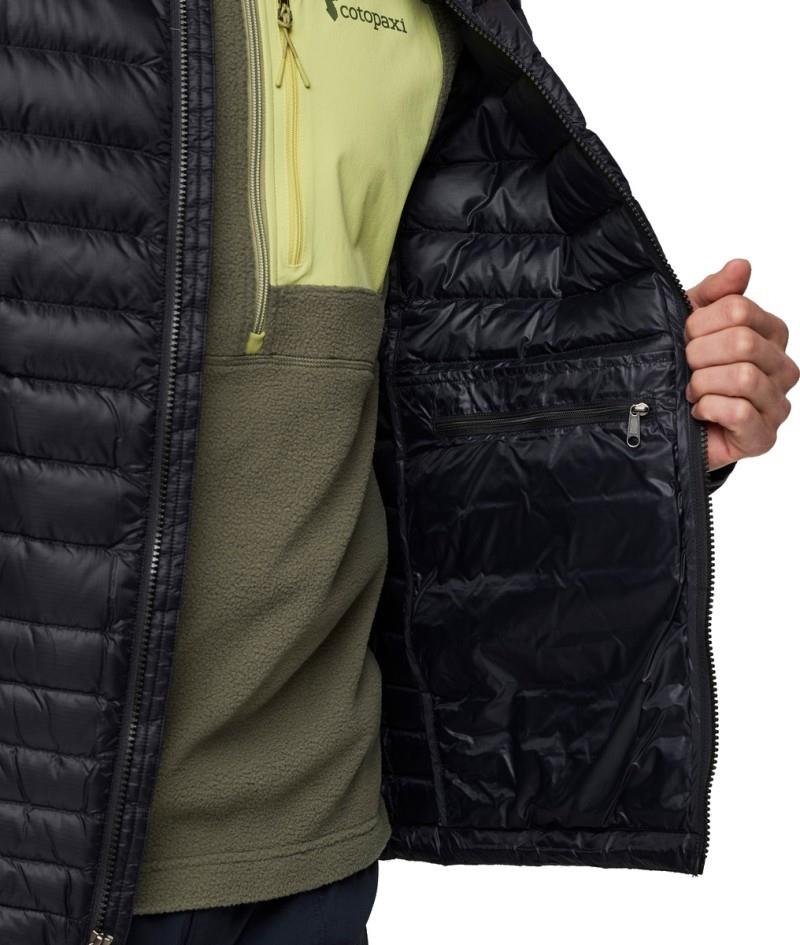 Fuego Down Hooded Jacket - Mens - cotopaxi black 1