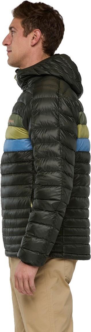 Fuego Down Hooded Jacket - Mens - woods stripes 1