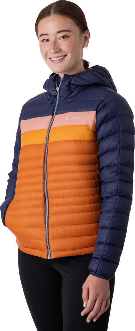 Fuego Down Hooded Jacket - Womens - Maritime / Mezcal 2