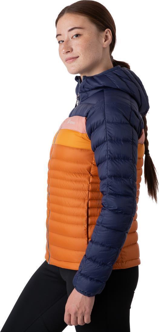 Fuego Down Hooded Jacket - Womens - Maritime / Mezcal 3
