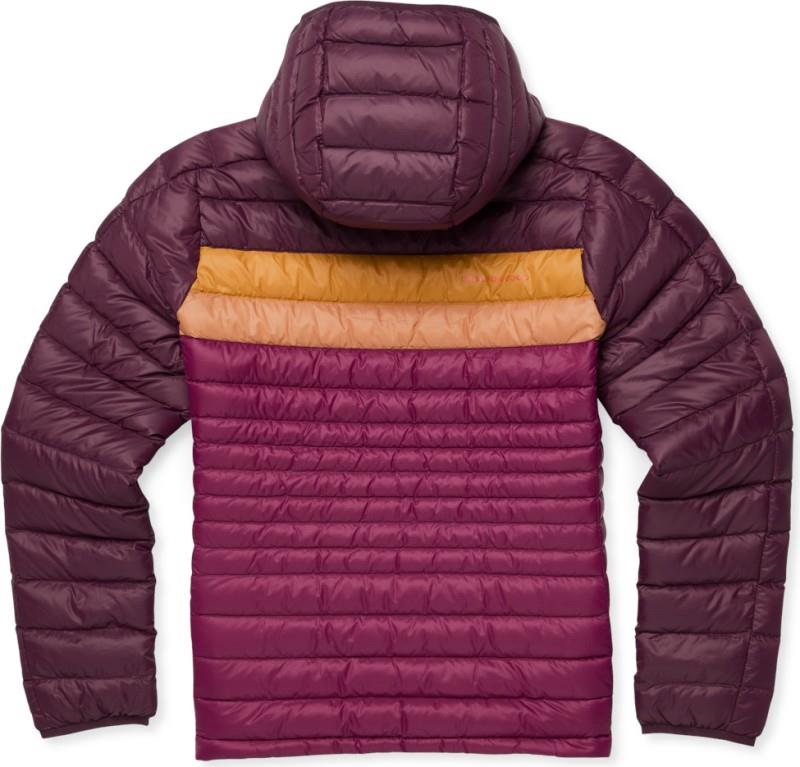 Fuego Down Hooded Jacket - Womens - blackberry / jam 1