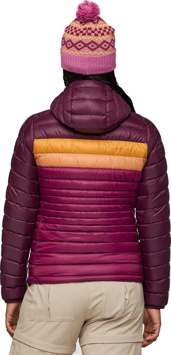 Fuego Down Hooded Jacket - Womens - blackberry / jam 1