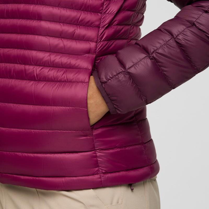 Fuego Down Hooded Jacket - Womens - blackberry / jam 1