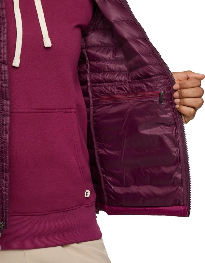 Fuego Down Hooded Jacket - Womens - blackberry / jam 1