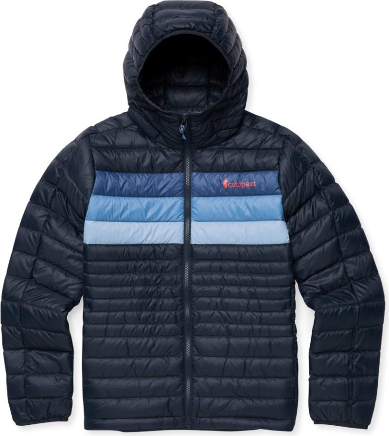 Fuego Down Hooded Jacket - Womens - carbon stripes 1
