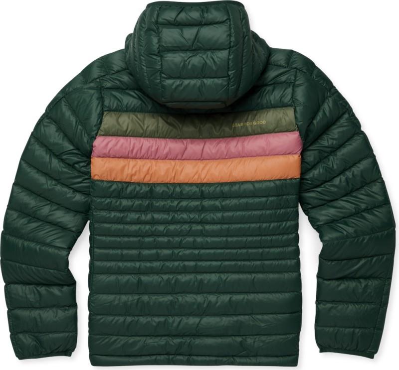 Fuego Down Hooded Jacket - Womens - cargo stripes 1