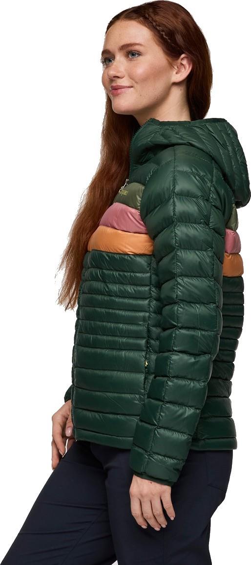 Fuego Down Hooded Jacket - Womens - cargo stripes 1