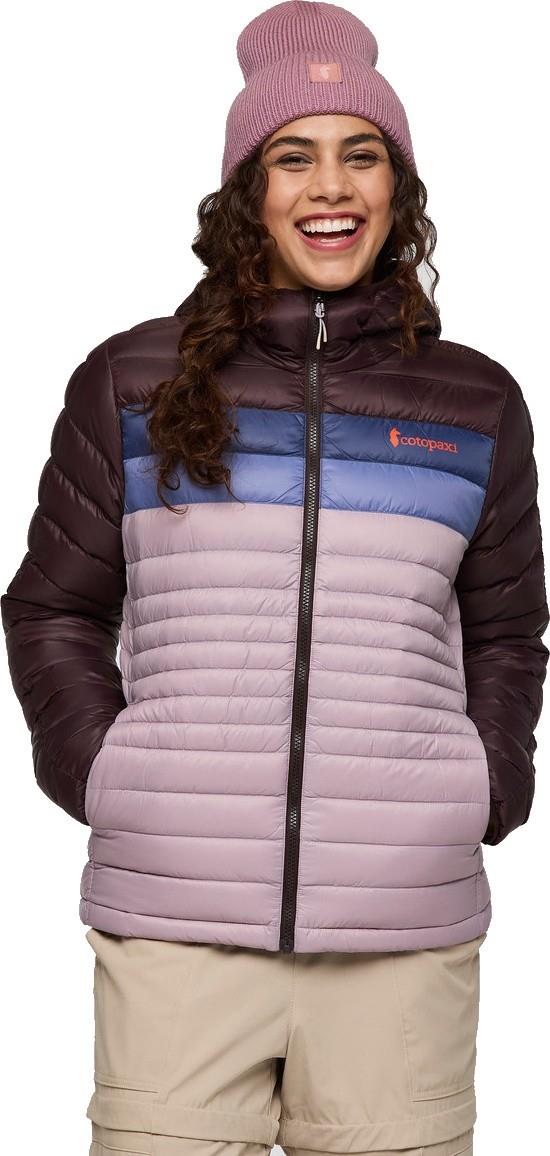 Fuego Down Hooded Jacket - Womens - coffee / quartz 1