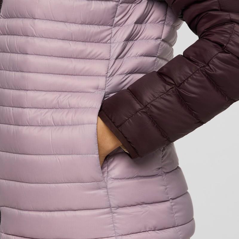 Fuego Down Hooded Jacket - Womens - coffee / quartz 1