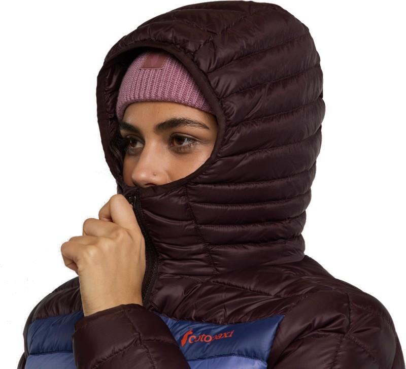 Fuego Down Hooded Jacket - Womens - coffee / quartz 1