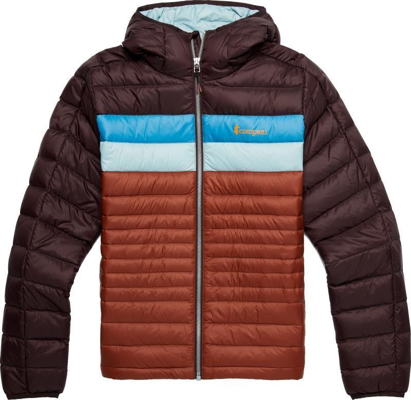 Fuego Down Hooded Jacket - Womens - coffee / rusty 1