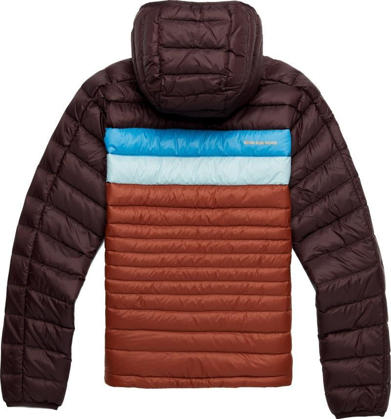 Fuego Down Hooded Jacket - Womens - coffee / rusty 1