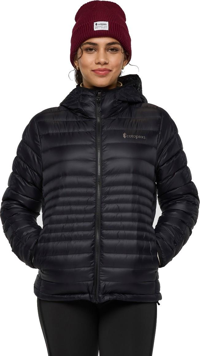 Fuego Down Hooded Jacket - Womens - cotopaxi black 1