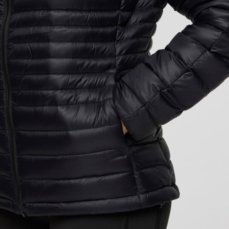 Fuego Down Hooded Jacket - Womens - cotopaxi black 1
