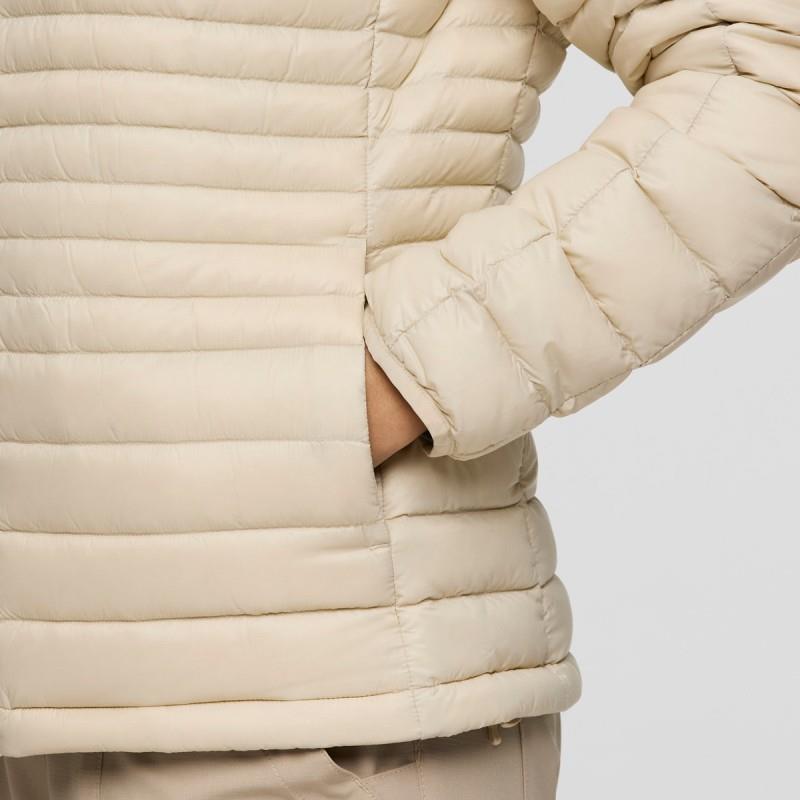 Fuego Down Hooded Jacket - Womens - cotopaxi cream 1