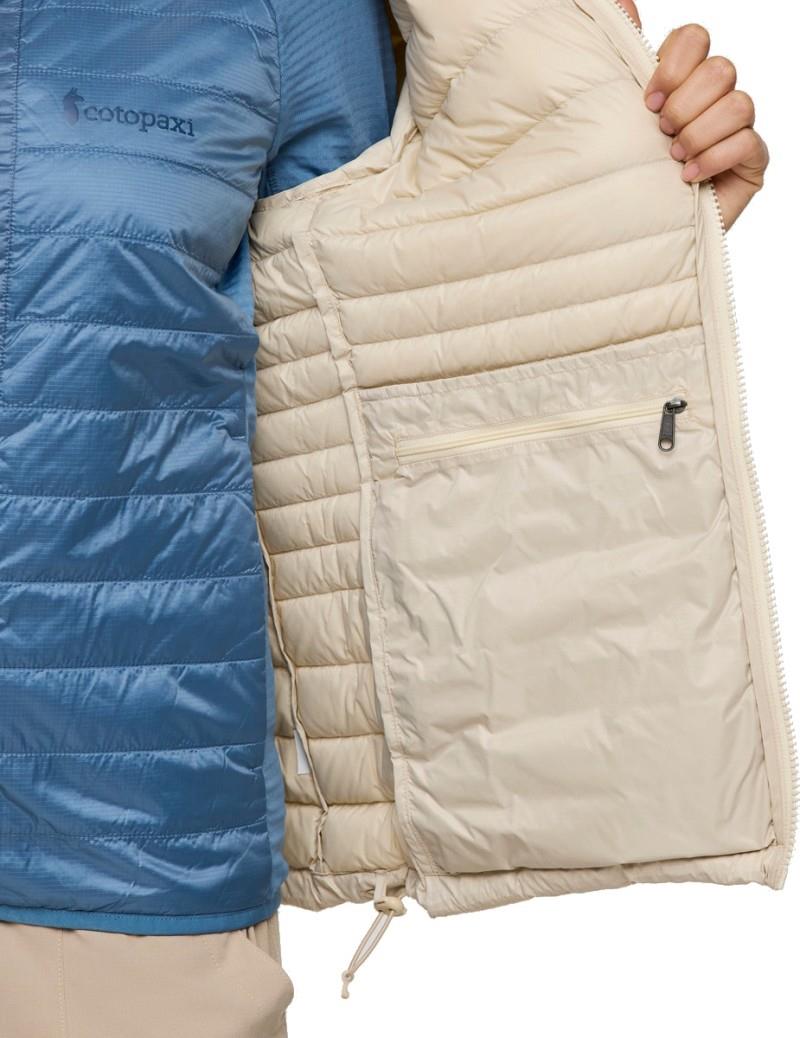 Fuego Down Hooded Jacket - Womens - cotopaxi cream 1