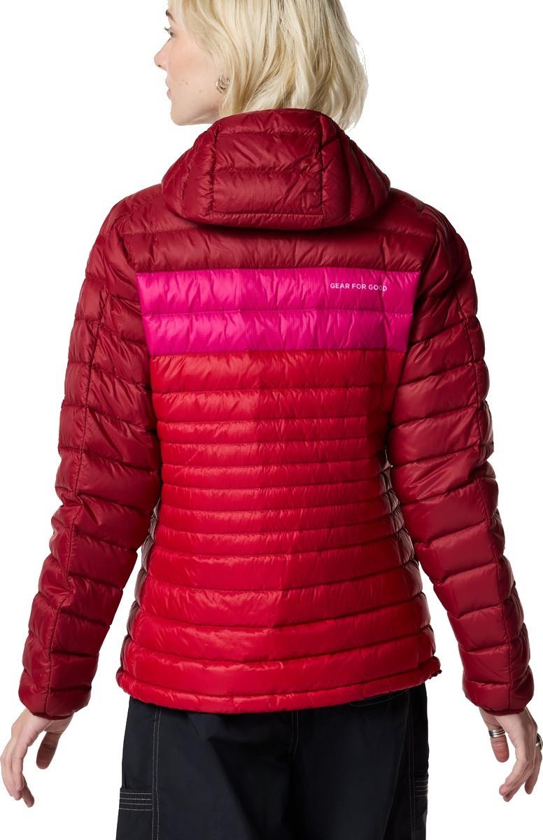 Fuego Down Hooded Jacket - Womens - crimson / spicy 1
