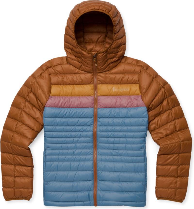 Fuego Down Hooded Jacket - Womens - sienna / fjord 1
