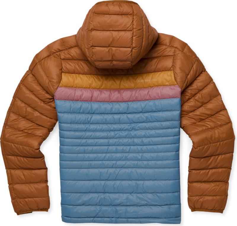 Fuego Down Hooded Jacket - Womens - sienna / fjord 1