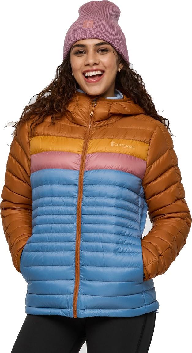 Fuego Down Hooded Jacket - Womens - sienna / fjord 1