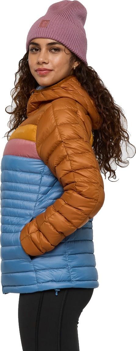Fuego Down Hooded Jacket - Womens - sienna / fjord 1