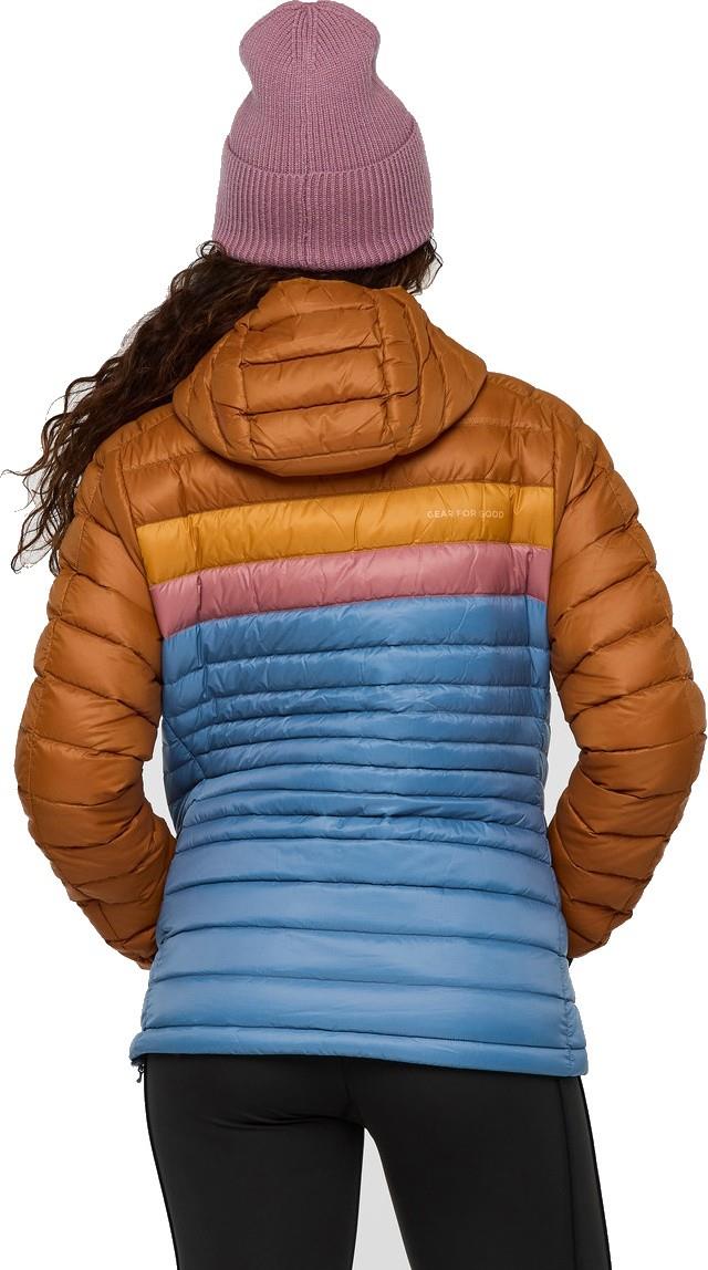 Fuego Down Hooded Jacket - Womens - sienna / fjord 1
