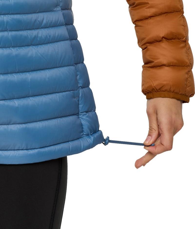 Fuego Down Hooded Jacket - Womens - sienna / fjord 1