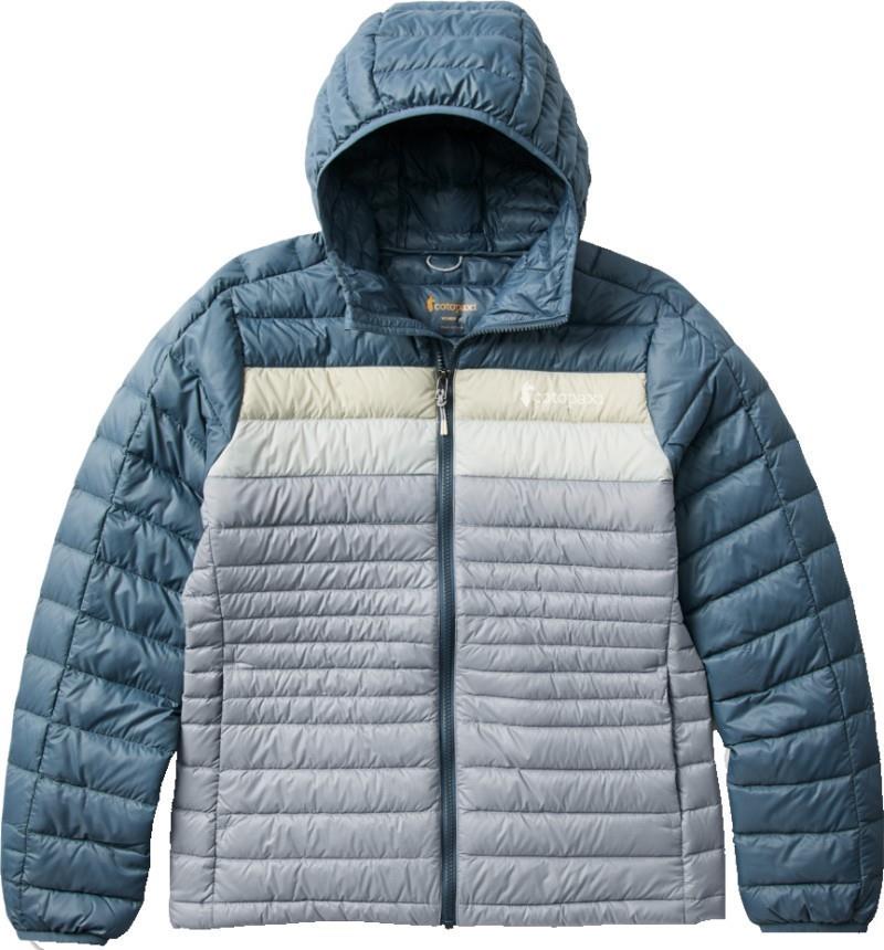 Fuego Down Hooded Jacket - Womens - slate / smoke 1