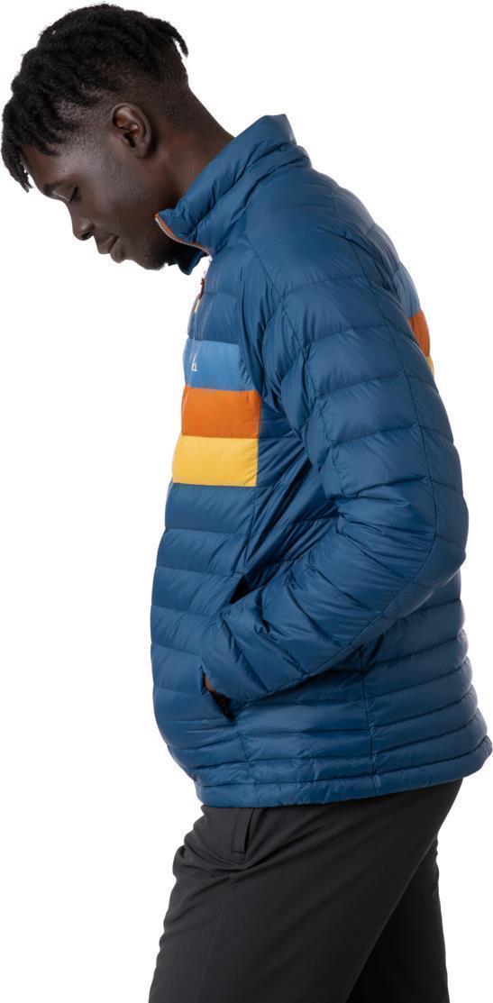 Fuego Down Jacket - Mens - Indigo Stripes 2