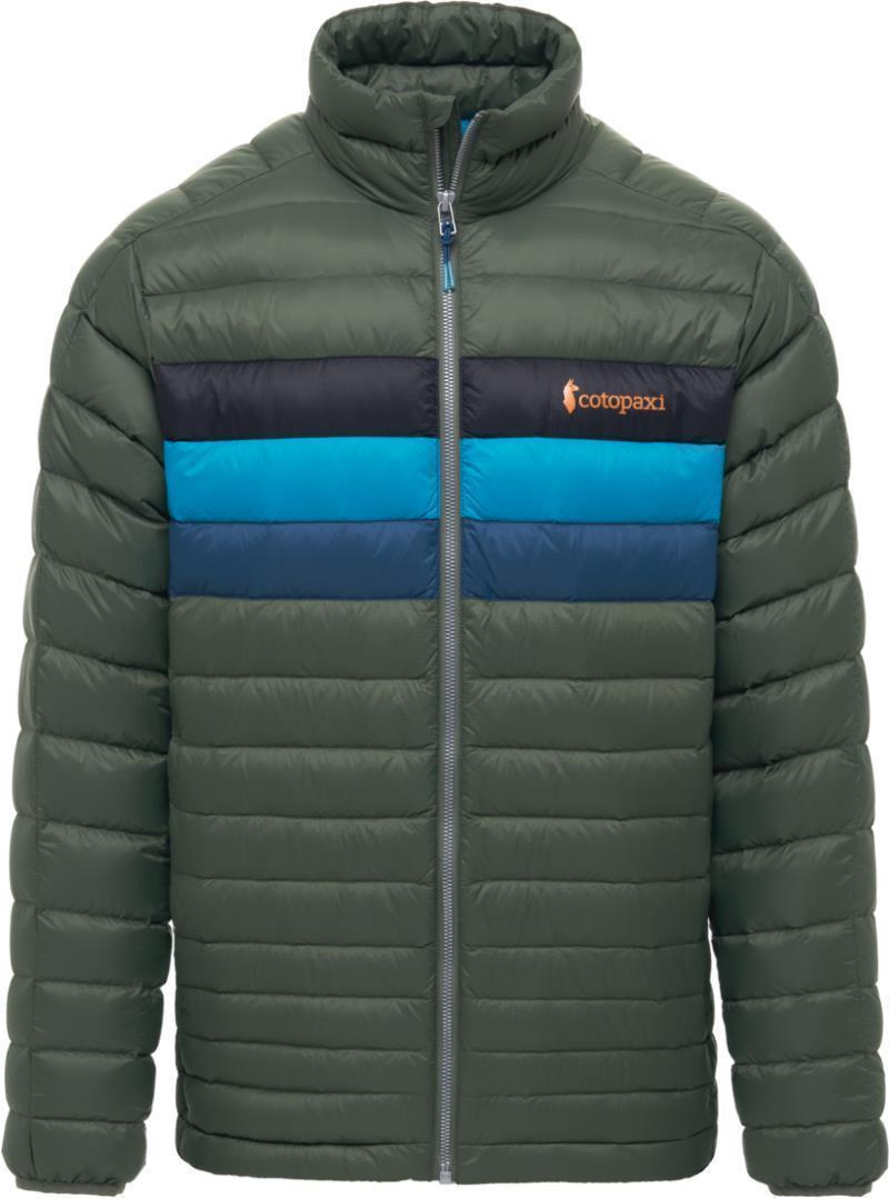 Fuego Down Jacket - Mens - Spruce Stripes 1