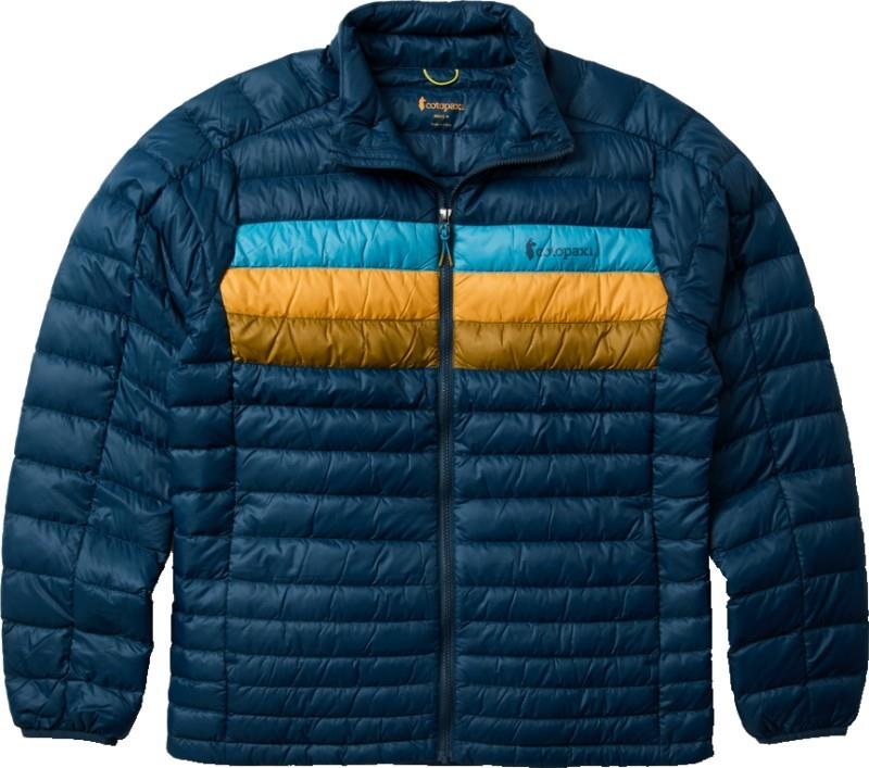 Fuego Down Jacket - Mens - indigo stripes 1