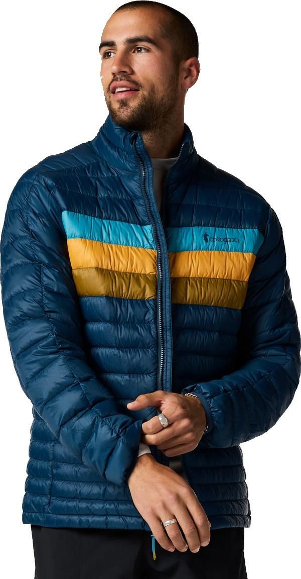 Fuego Down Jacket - Mens - indigo stripes 1