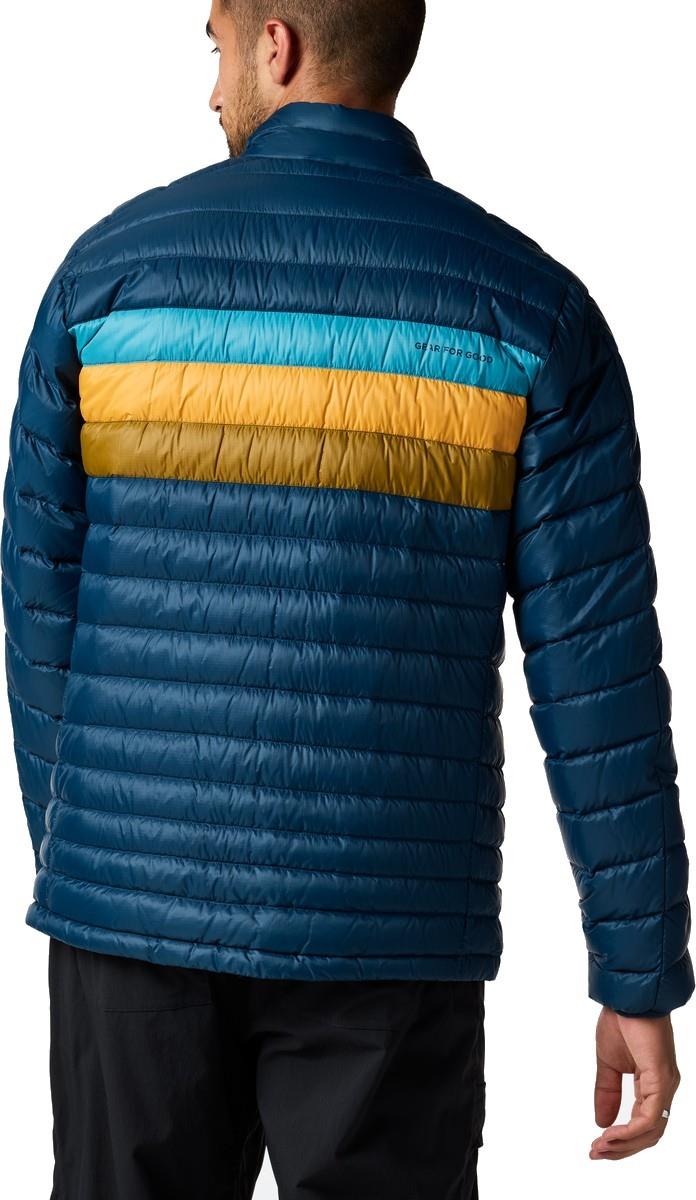 Fuego Down Jacket - Mens - indigo stripes 1