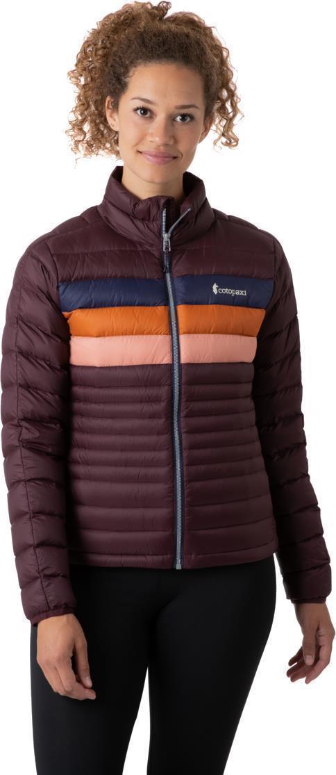 Fuego Down Jacket - Womens - Black Iris Stripes 1