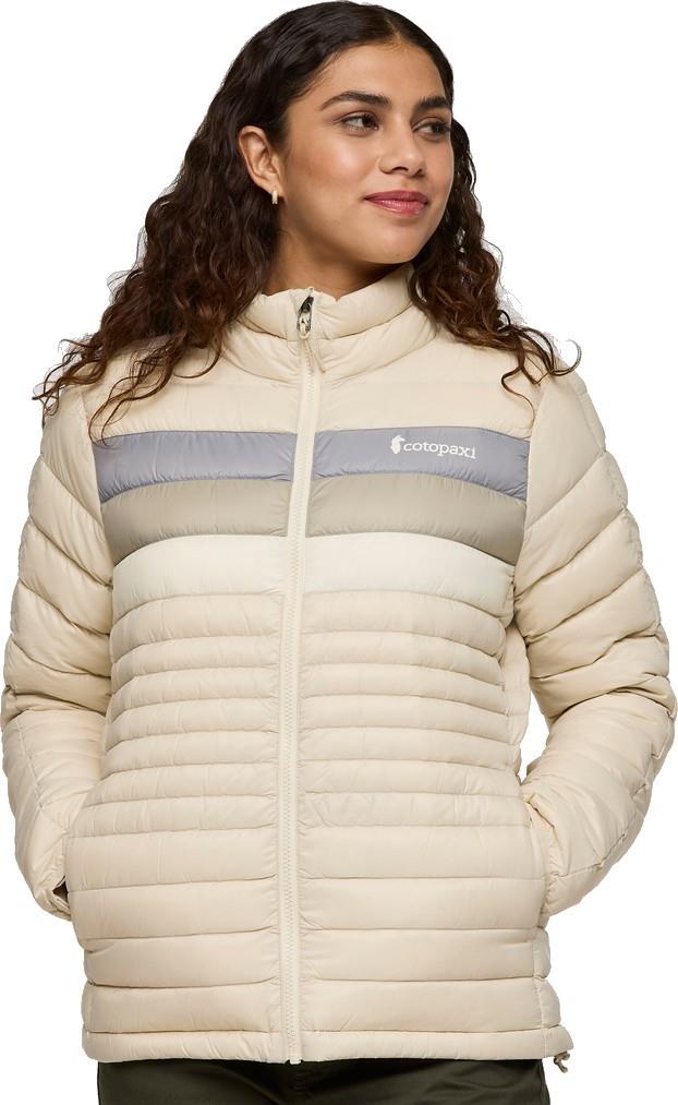 Fuego Down Jacket - Womens - cream stripes 1