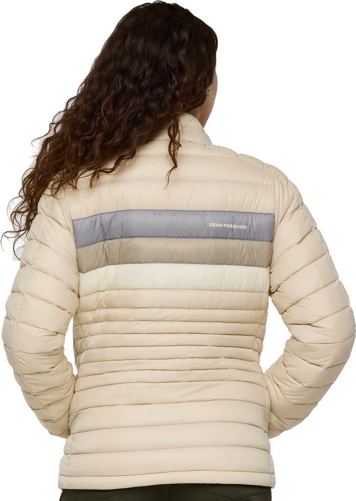 Fuego Down Jacket - Womens - cream stripes 1