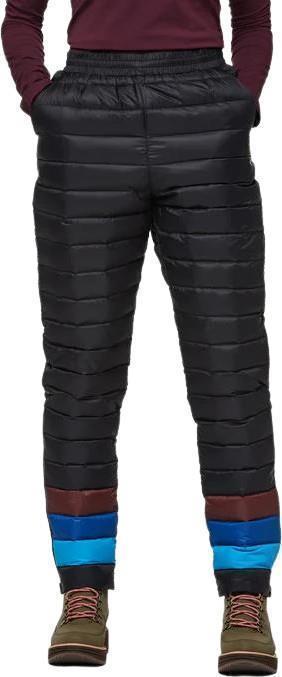 Fuego Down Pants - Womens - Black Stripes 1