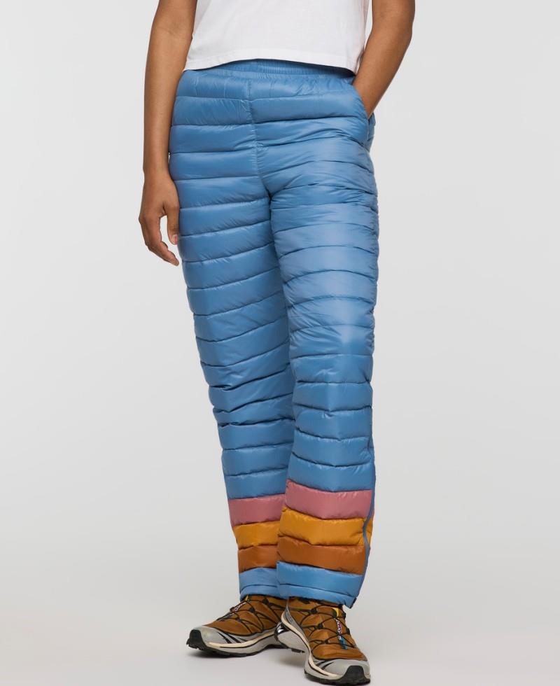 Fuego Down Pants - Womens - fjord stripes 1