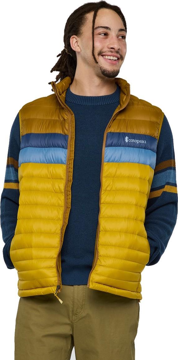 Fuego Down Vest - Mens - bronze / gold 1