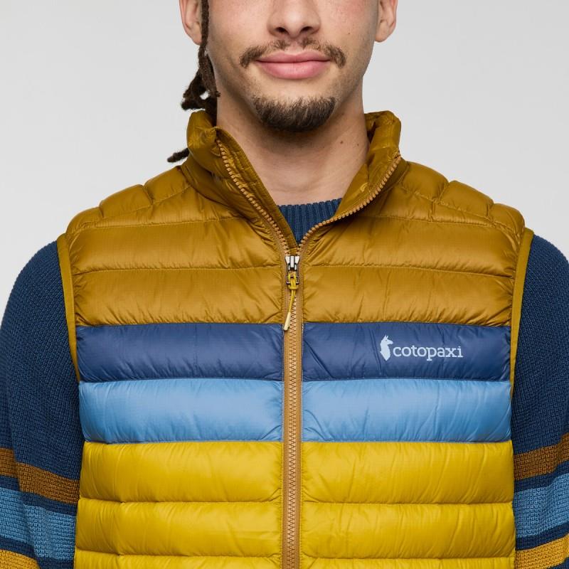 Fuego Down Vest - Mens - bronze / gold 1